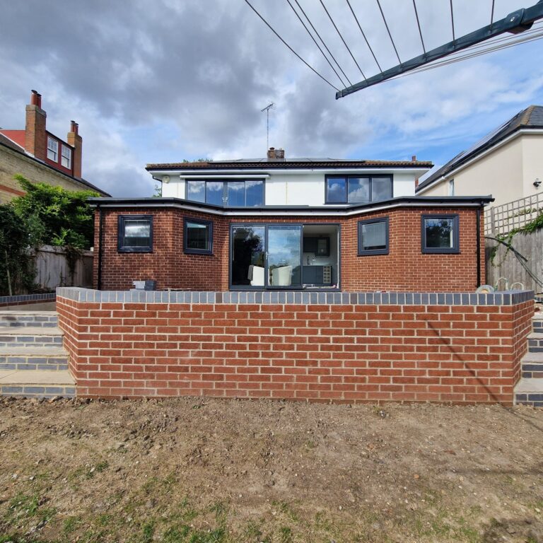 Modern rear home extensions Colchester homeowners build under permitted development